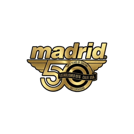 Madrid Jerry SHOF Gold Old School Skateboard Deck 6.75"