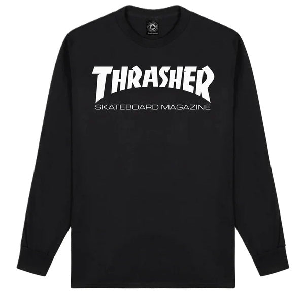 Longsleeve Thrasher Skate Mag Black