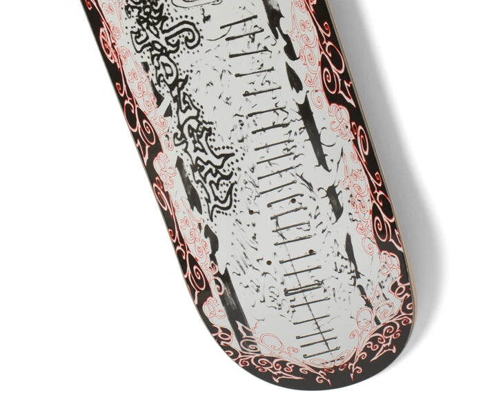 There Chandler Burton Red Velvet 21 Skateboard Deck 8.5"