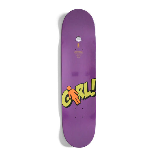Girl Breana Geering Blammo Skateboard Deck 8.0"
