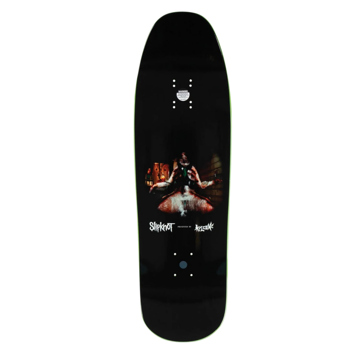 Welcome x Slipknot Self-Titled on Gaia Skateboard Deck 9.67"