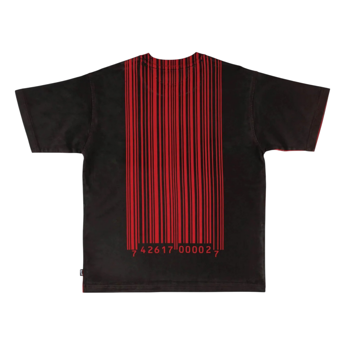 Welcome x Slipknot Barcode Boxy Overprint T-Shirt