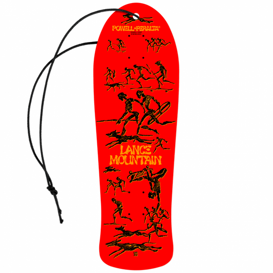 Ambientador Powell Peralta Bones Brigade 15 Lance Mountain Red - Ananás