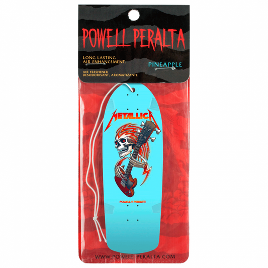 Ambientador Powell Peralta Metallica Collab Light Blue - Ananás