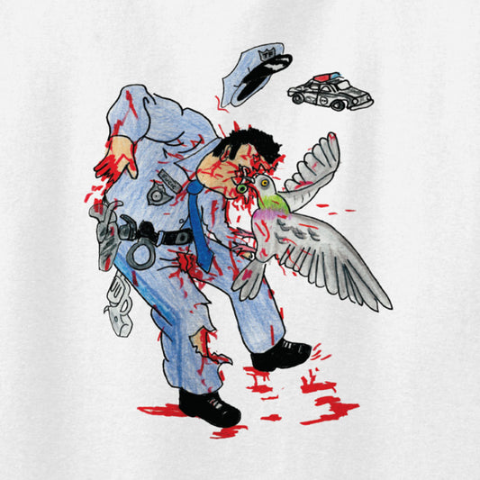 Anti-Hero Pigeon Attack T-Shirt - White