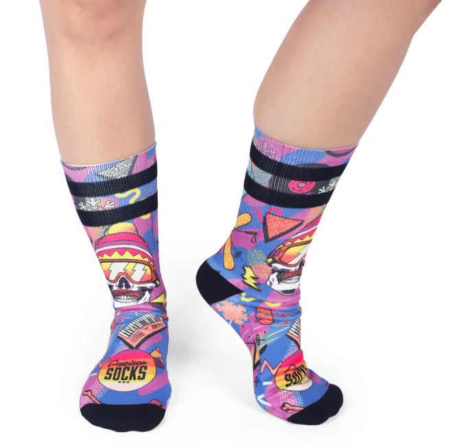 American Socks Retro Blizzard Socks - Mid High