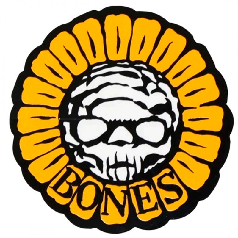 Autocolante Bones Pushing Up Daisies - 2.75"