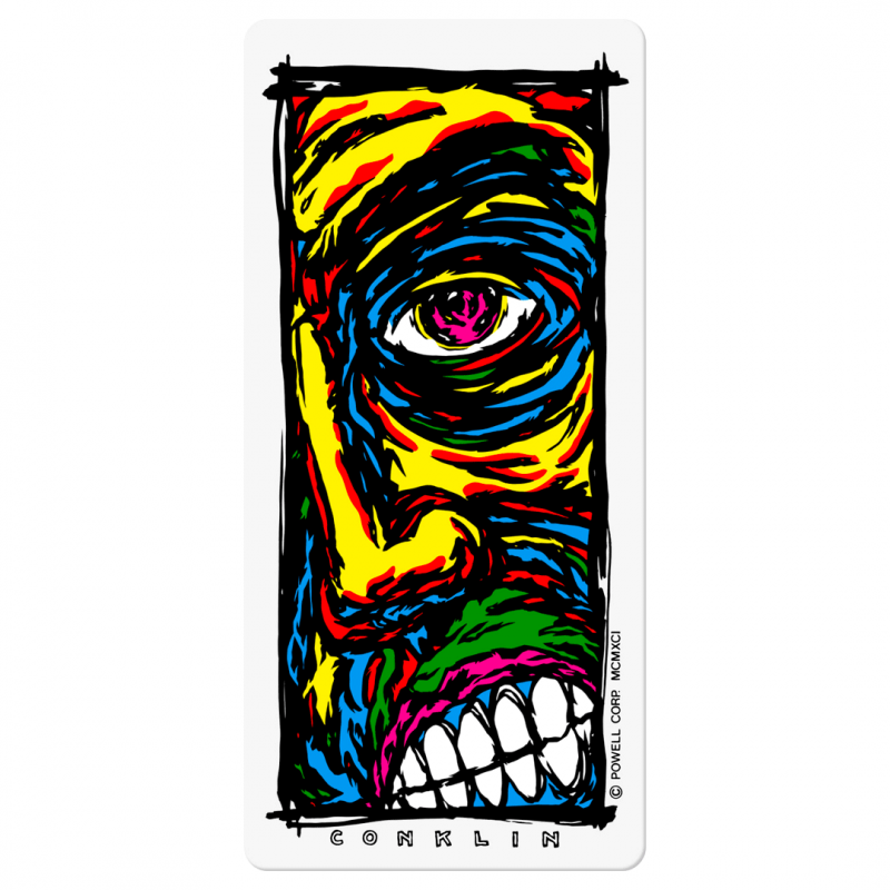Autocolante Powell Peralta Lance Conklin Face