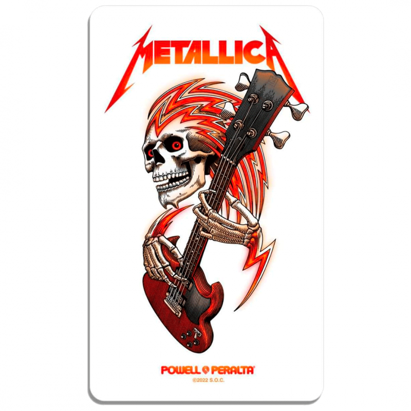 Autocolantes Powell Peralta Metallica Collab