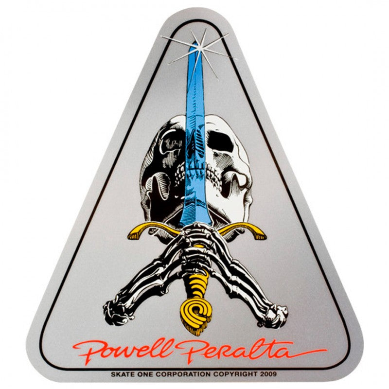 Autocolantes Powell Peralta Skull & Sword - 3.5"