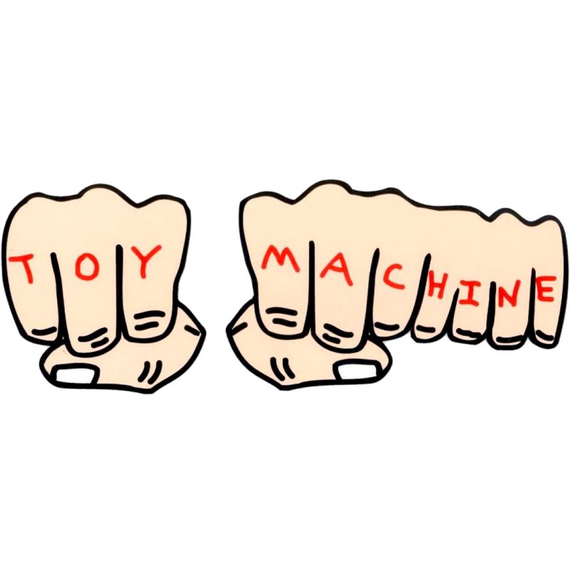 Autocolantes Toy Machine Fists - 4.5"