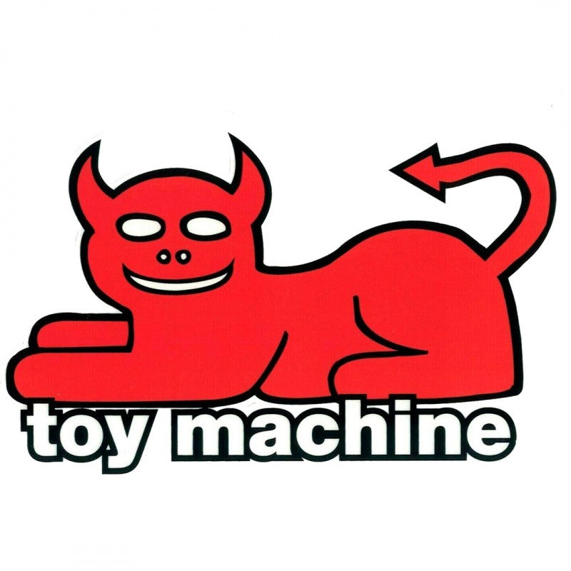 Autocolantes Toy Machine Devil Cat - 4.5"