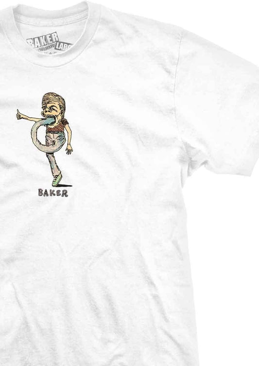 Baker Foot In Mouth T-Shirt - White