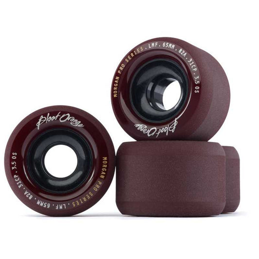 Blood Orange Morgan Pro Midnight Maroon Wheels 65MM 82A
