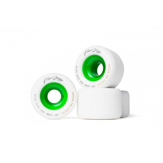 Blood Orange Morgan Pro Model White/Green 65MM 80A Wheels