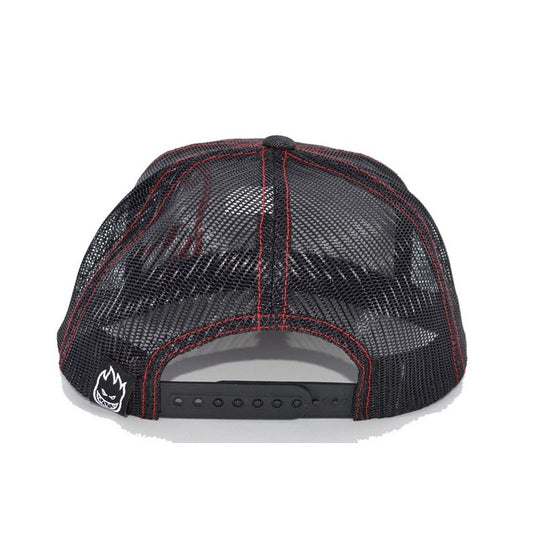 Boné Spitfire Combust Trucker Black
