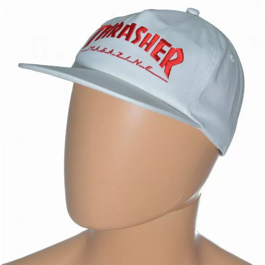 Thrasher Mag Logo Cap - White