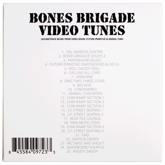 Bones Brigade Video Tunes Video Soundtrack CD