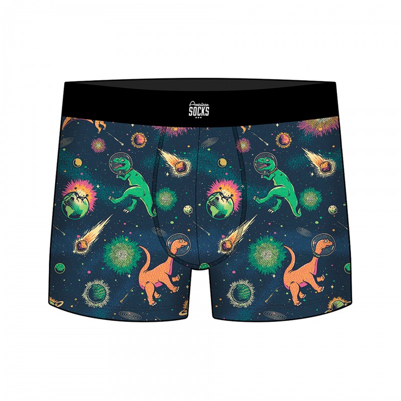 Boxers American Socks Space Dino