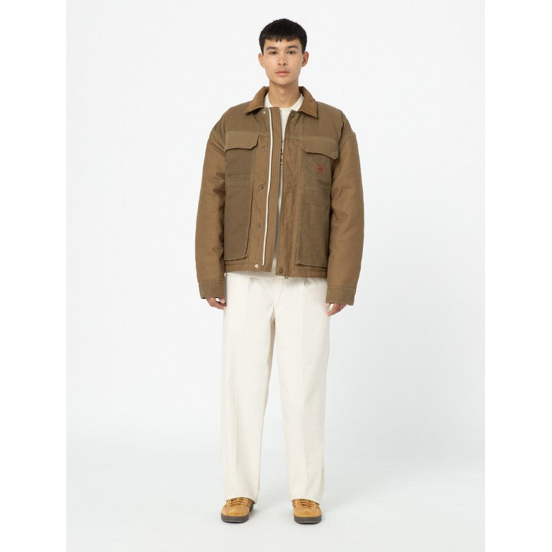 Dickies Lucas Waxed Jacket - Brown