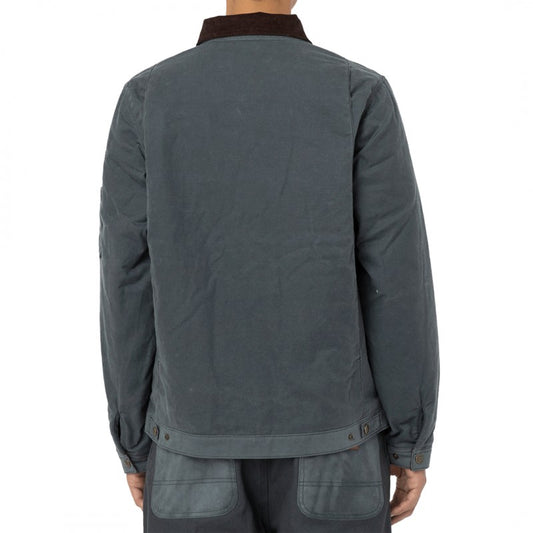 Dickies Waxed Canvas Eisenhower Charcoal Grey Jacket