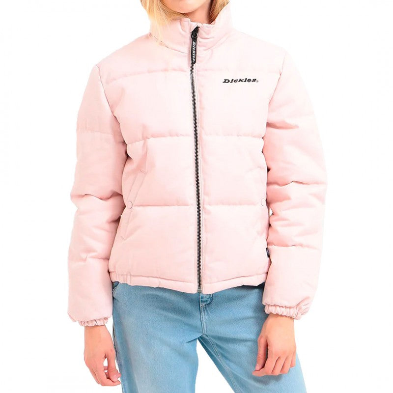 Dickies Rodessa Puffa W Pink Jacket - Main Image