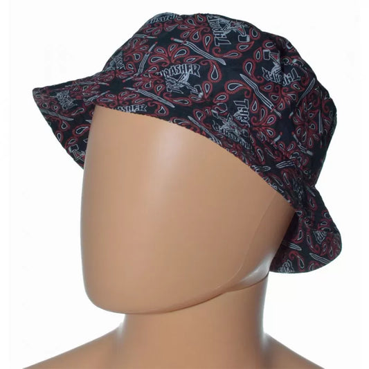 Thrasher Bandana Bucket Hat - Black