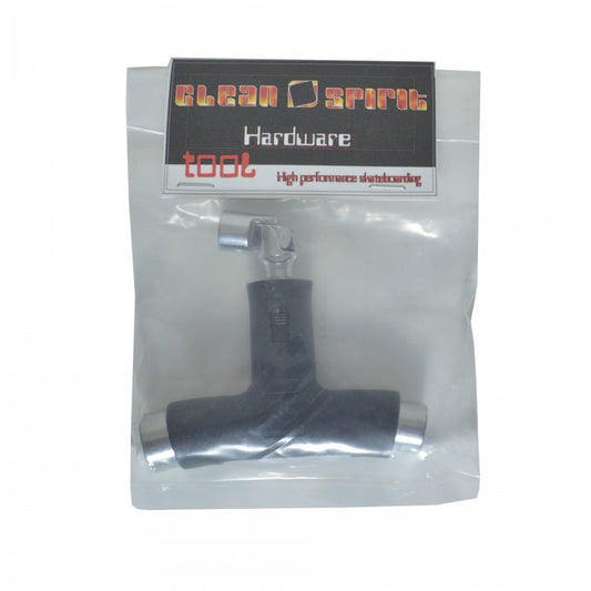 Clean Spirit Ratcheting Black Skateboard Wrench
