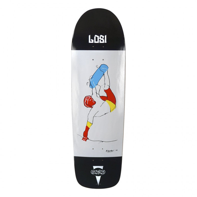 Hosoi Pro Team Handplant Series Allen Losi Old School Skateboard Deck 9.0"