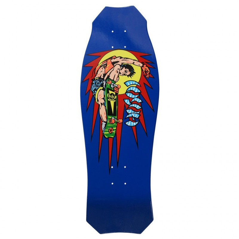 Hosoi Rocket Air Blue Old School Skateboard Deck 10.25"