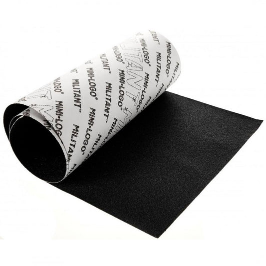 Mini Logo Black Skateboard Griptape 10.5"