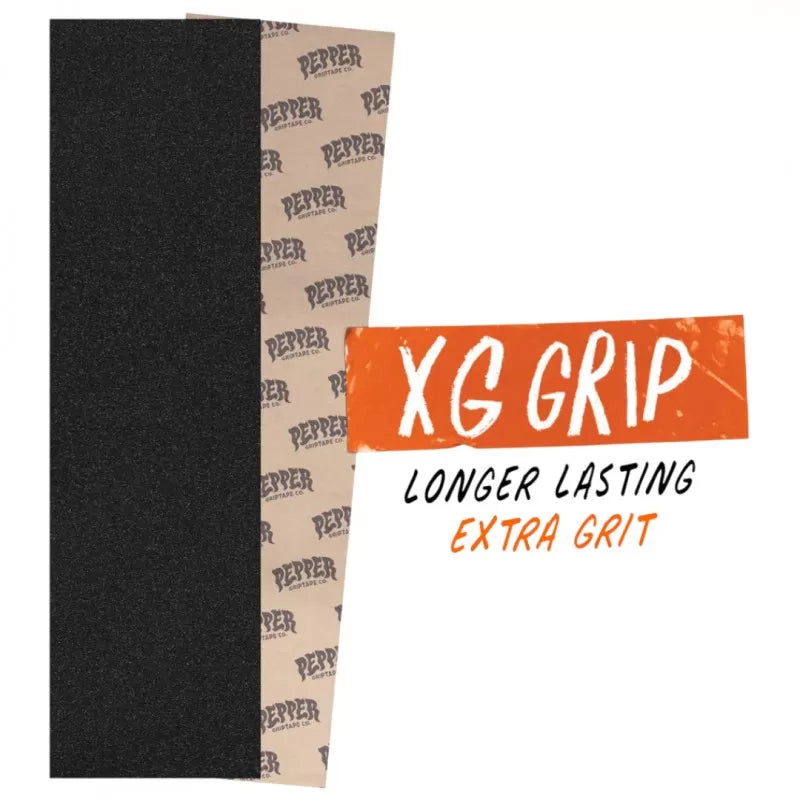 Pepper XG Black Griptape 9"