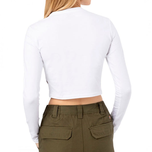 Longsleeve Dickies Maple Valley W - Branco