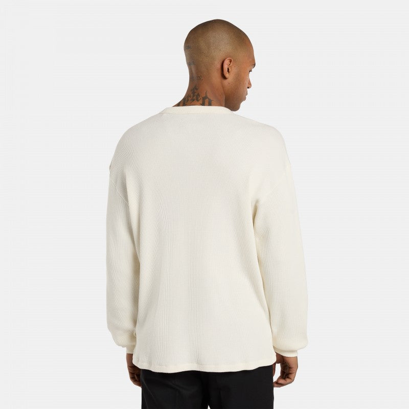 Dickies Waffle Longsleeve - White