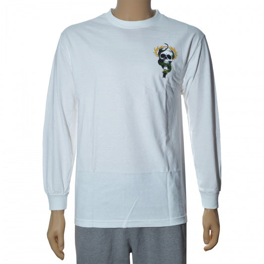 Longsleeve Powell Peralta Mike McGill Skull & Snake White