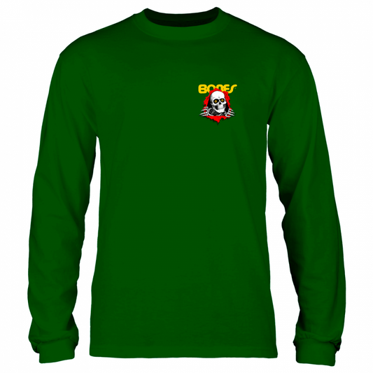 Powell Peralta Ripper Longsleeve - Forest Green