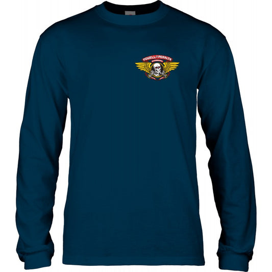 Longsleeve Powell Peralta Winged Ripper - Navy