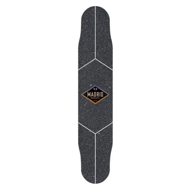 Madrid Fiberglass Pole Space Mountain Longboard Deck 46 "