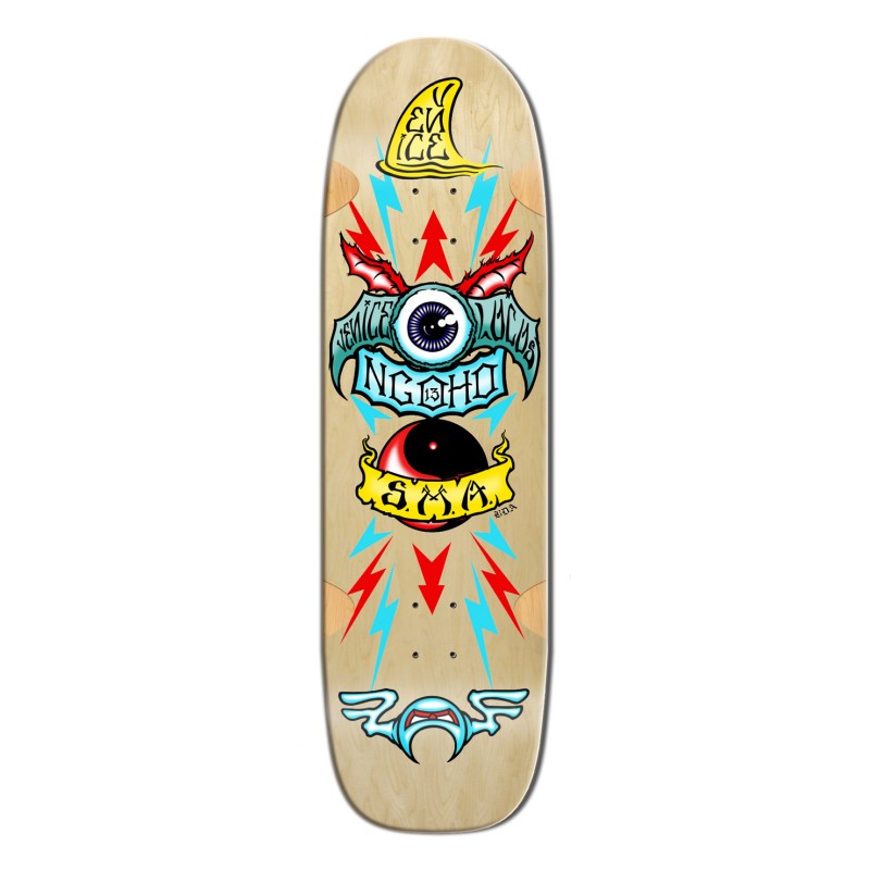 Madrid X SMA Series 3 Pat Ngoho Old School Skateboard Deck 9.5"