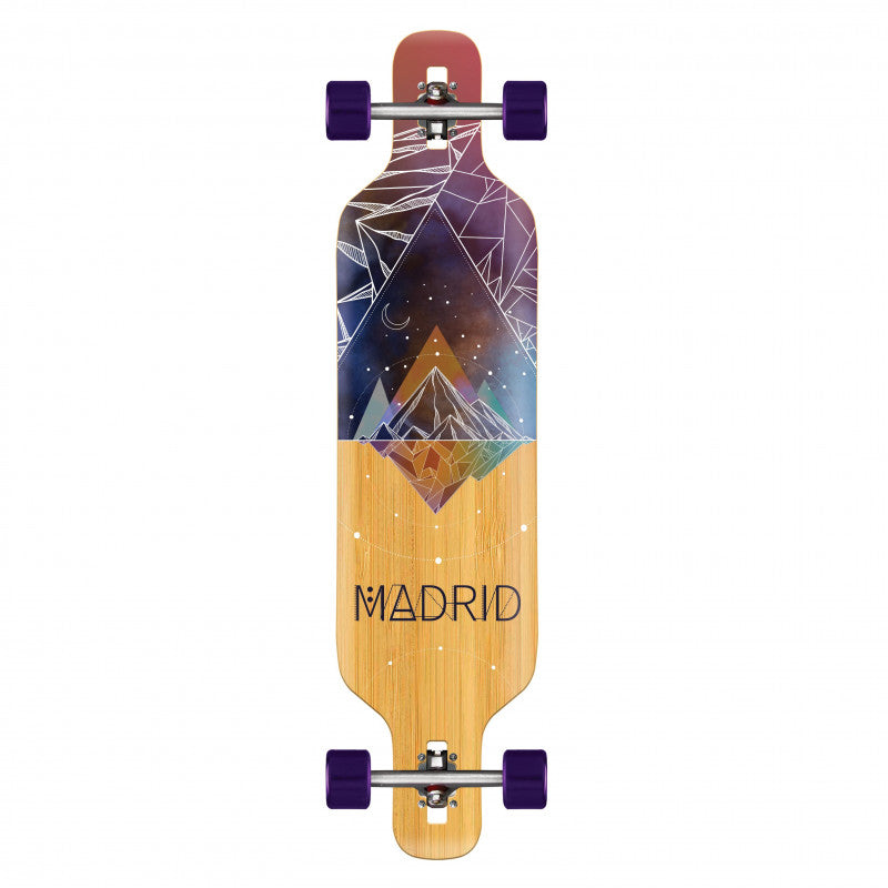 Madrid Trance Space Mountain Bamboo DT Complete Longboard 40"