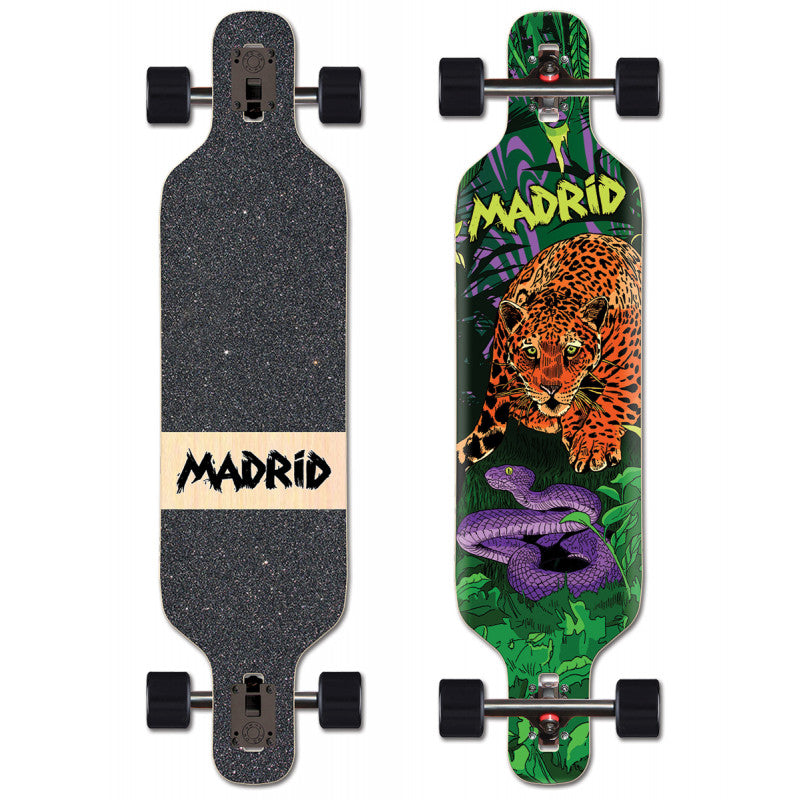Madrid Trance Jaguar Drop Through Complete Longboard 40 "