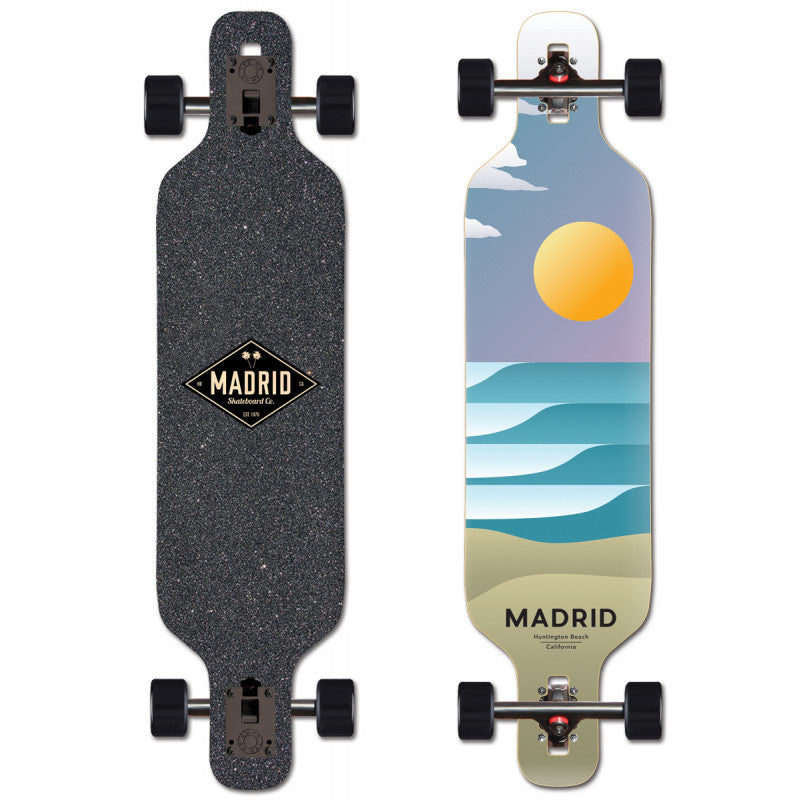 Madrid Trance Sol Drop Through Complete Longboard 40 "
