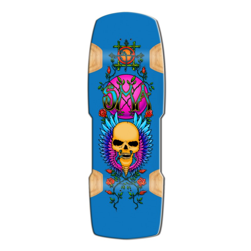 Madrid X SMA Limited Edition Wes Humpston Flying Skull Skateboard Deck 11"