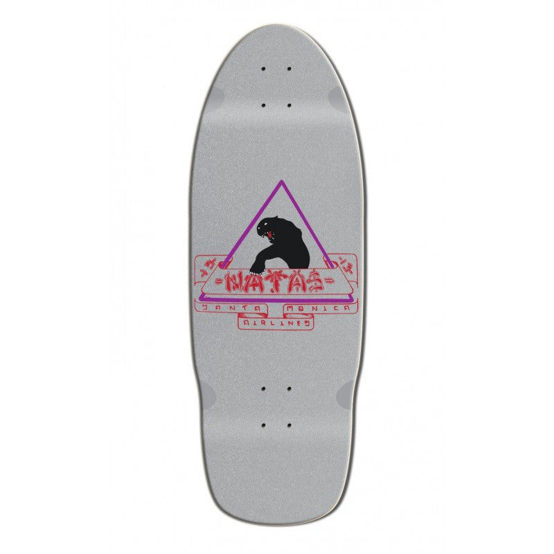 Madrid X SMA Natas Series 02 Silver Skateboard Deck 10"