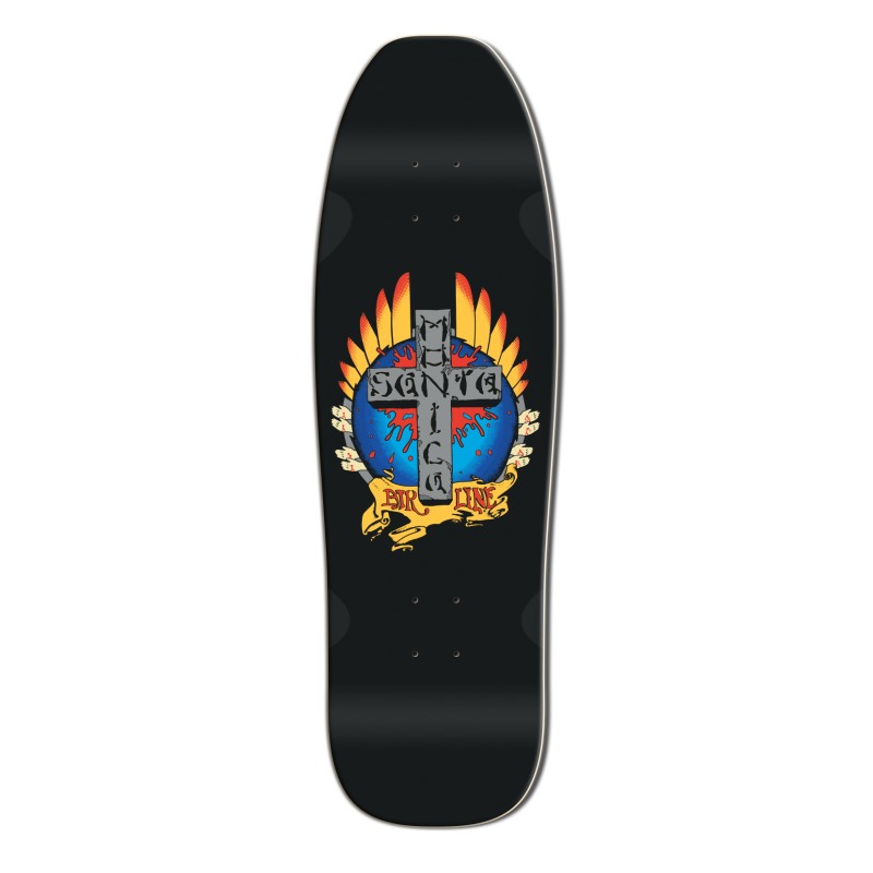 Madrid X SMA Stigmata Black Skateboard Deck 9,5"