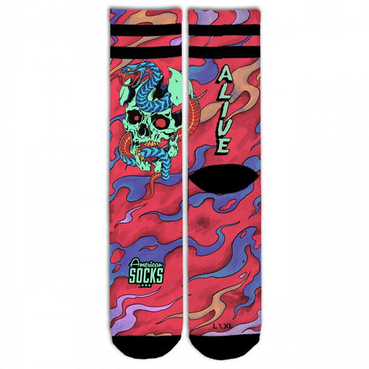 Meias American Socks Dead and Alive – Mid High