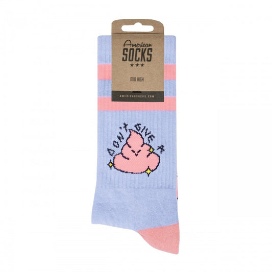 Meias American Socks Don’t give a shit – Mid High