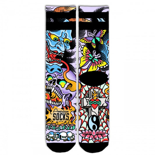 American Socks Hannya Socks - Mid High