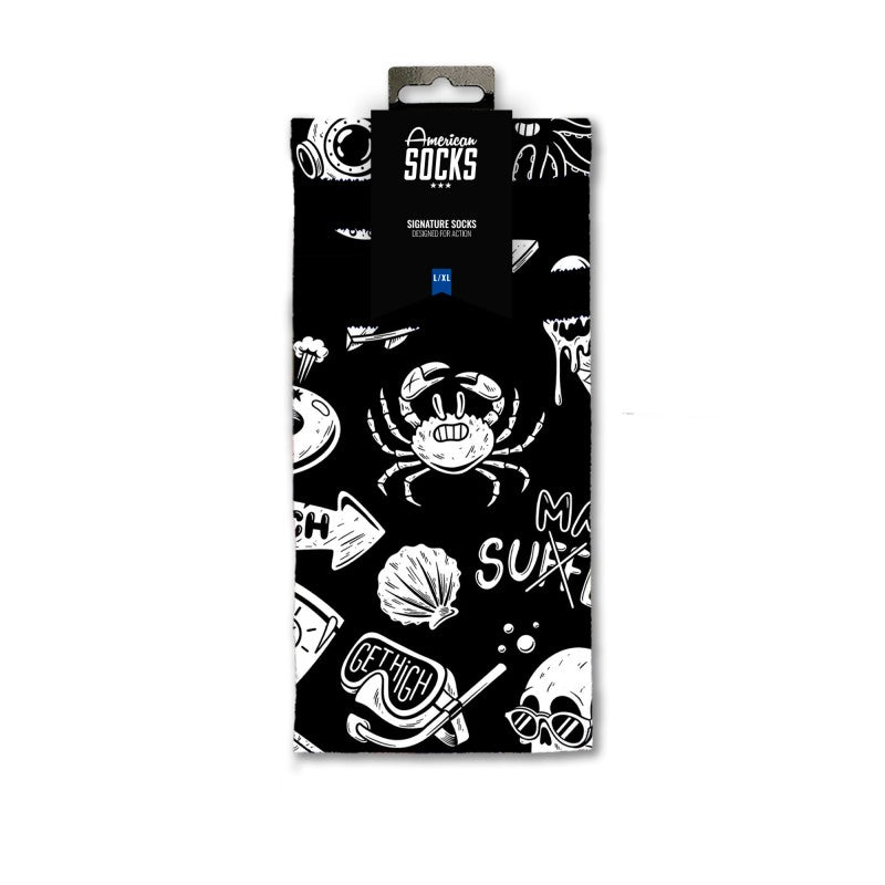 American Socks Hella Hot – Mid High