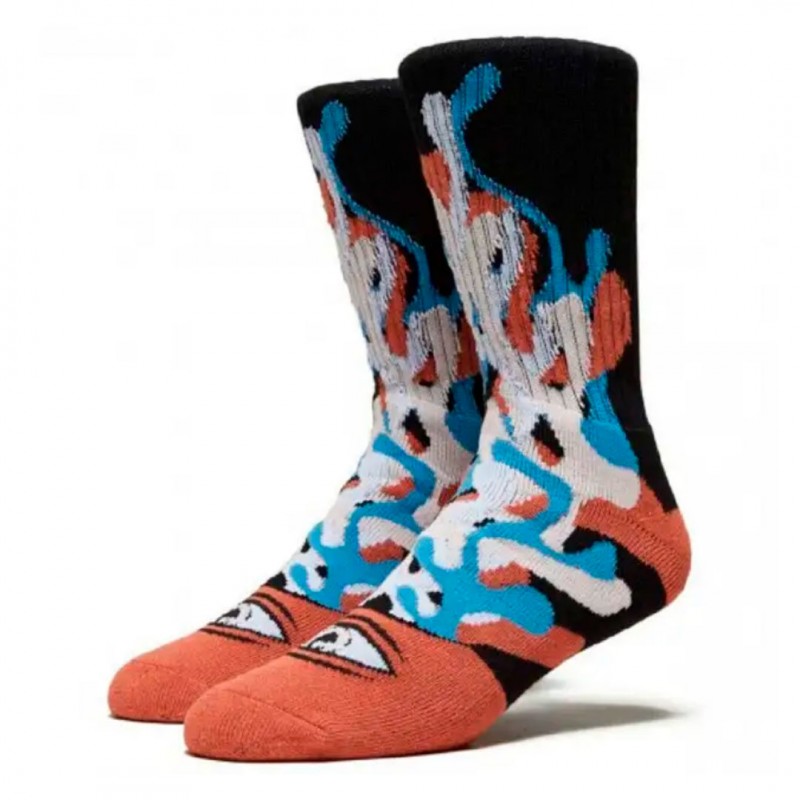 Toy Machine Barf Sect Socks - Orange